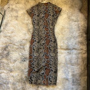 Snakeskin Dress